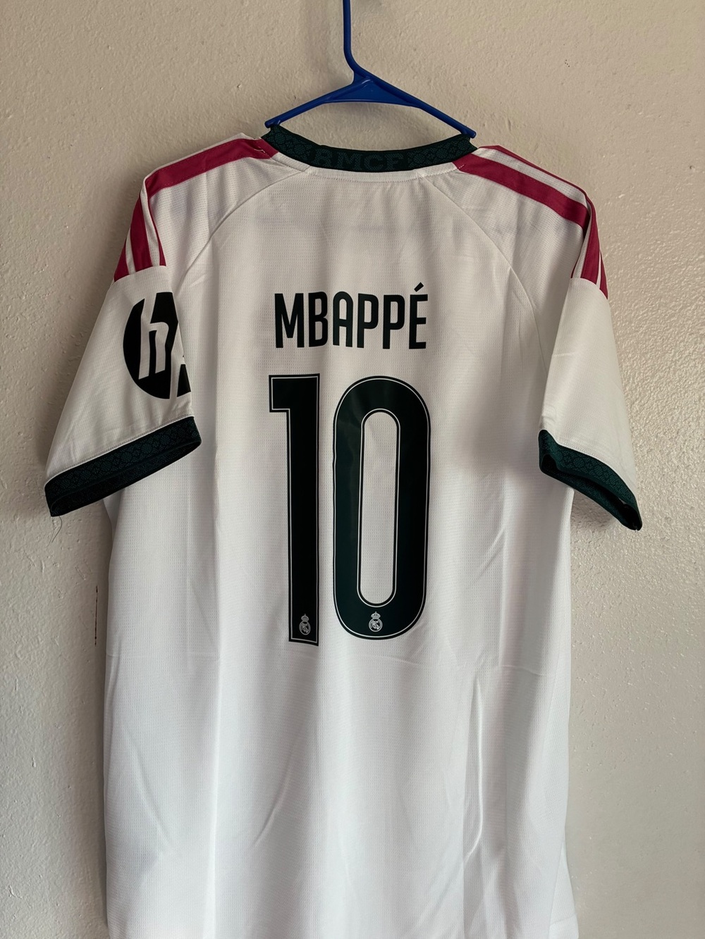Real Madrid jersey Mbappe
